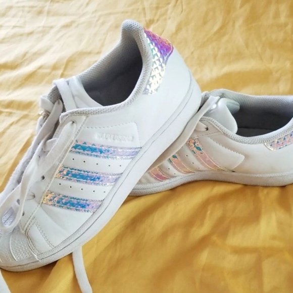 Adidas Superstar irridescent size 5 woman - Picture 6 of 6